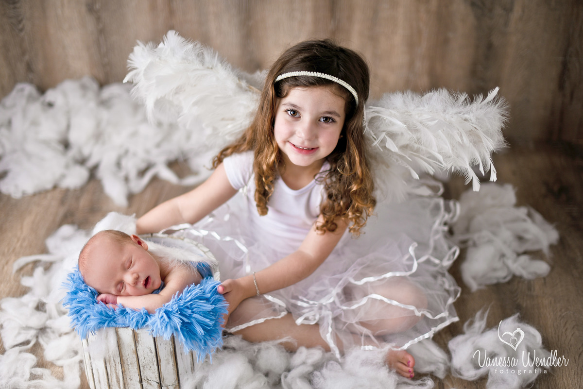 fotos irmã e bebê guarapuava book neném