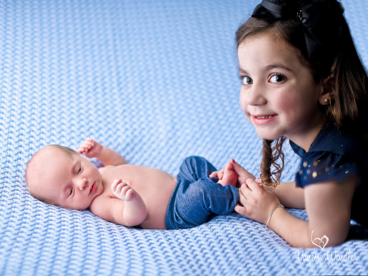 irmãos newborn azul boy guarapuava