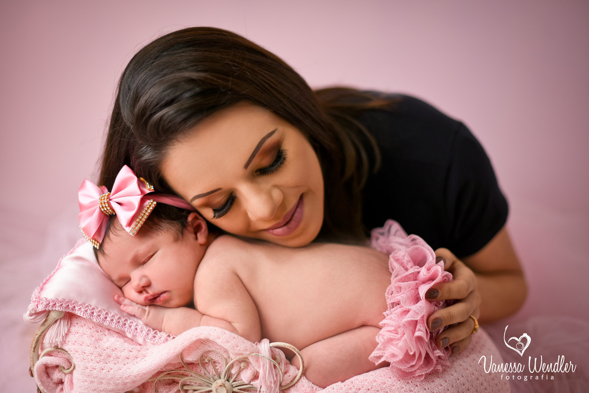 mãe de menina, guarapuava, newborn