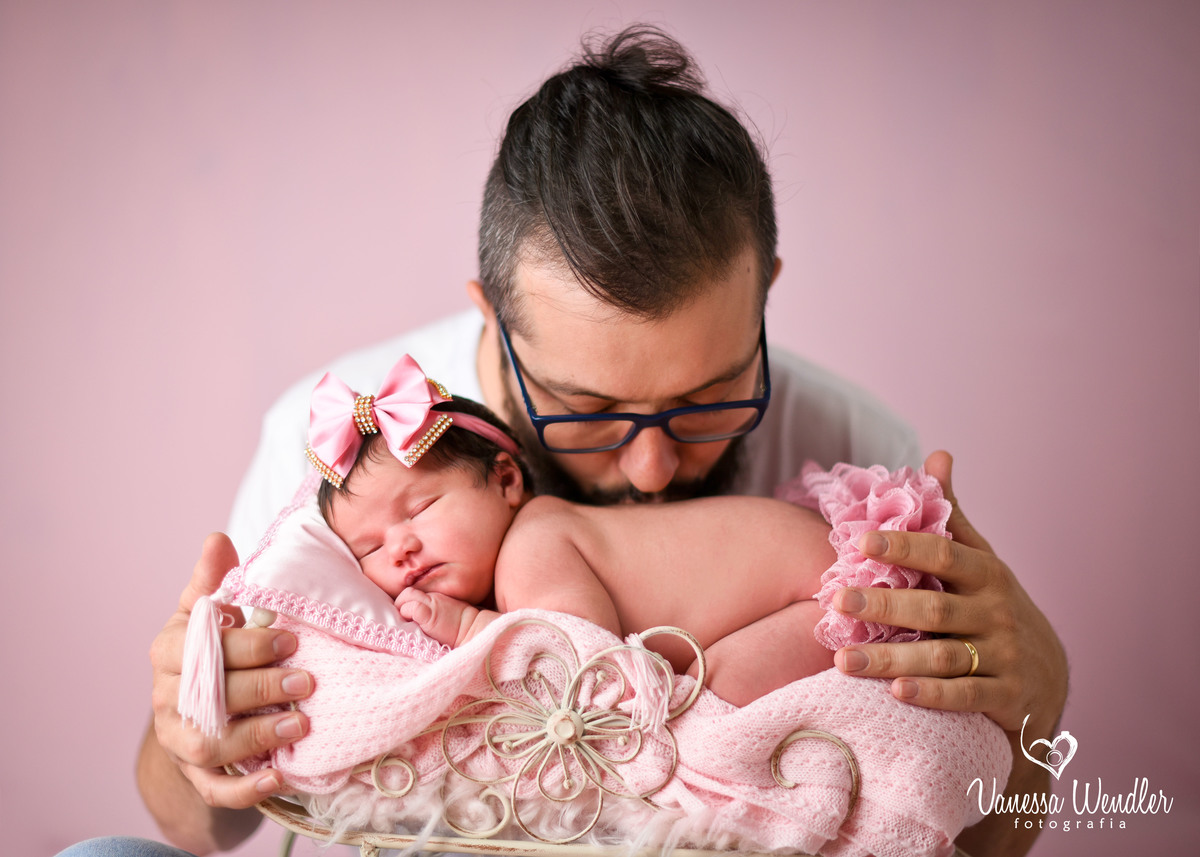 rosa, newborn, guarapuava, fotografo newborn