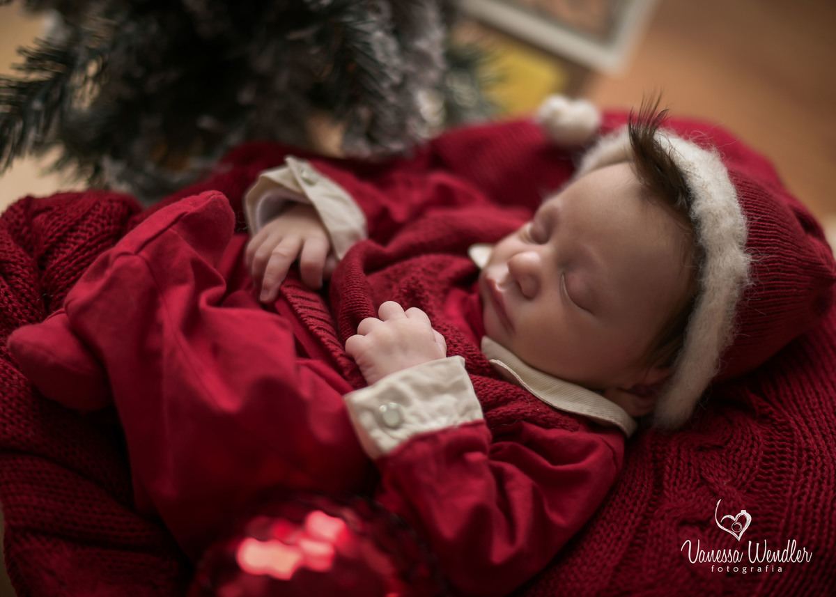 bebê noel, natal, newborn