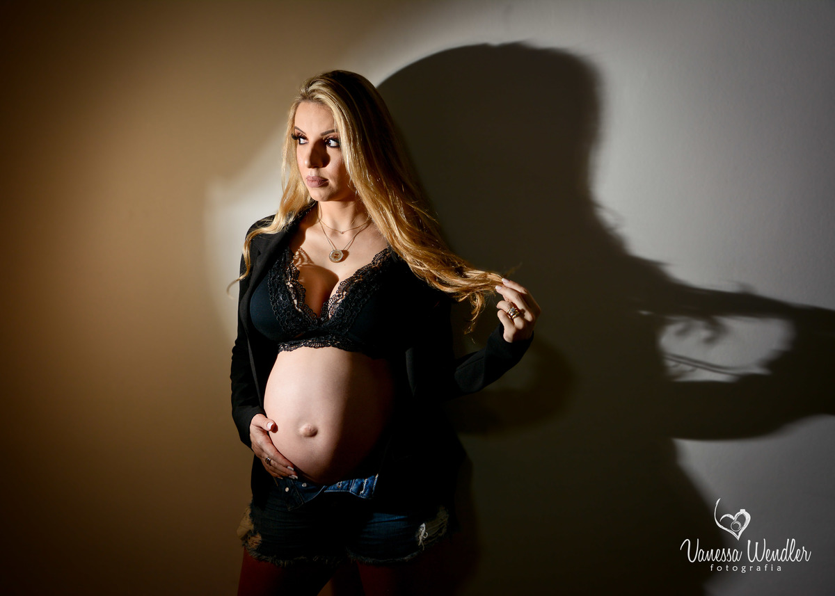 gestante, estúdio, silhueta, guarapuava