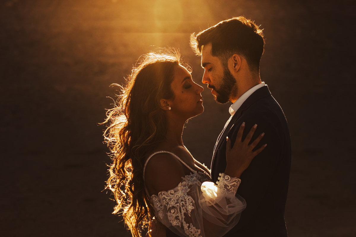 Ensaio de Noivos no Deserto do Atacama em San Pietro, Chile.