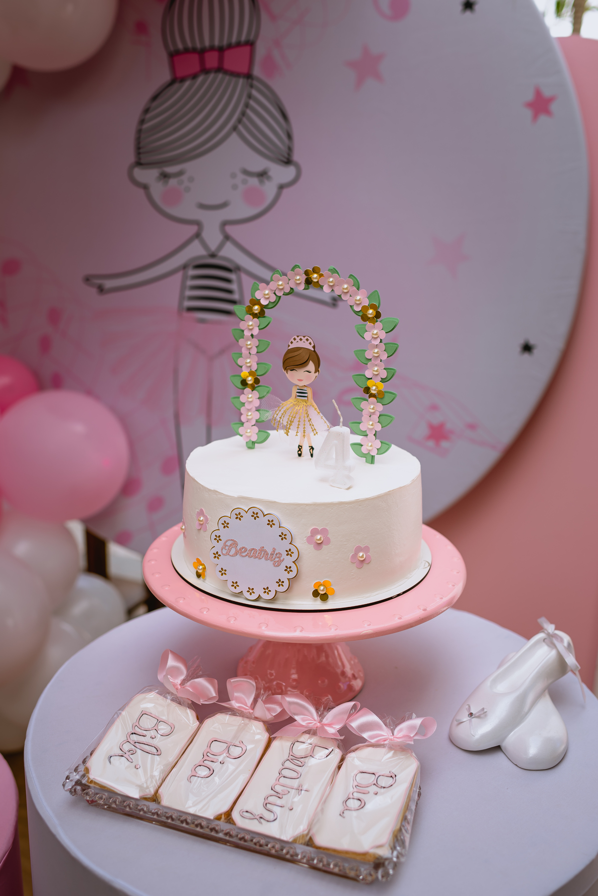 decoração de bailarina