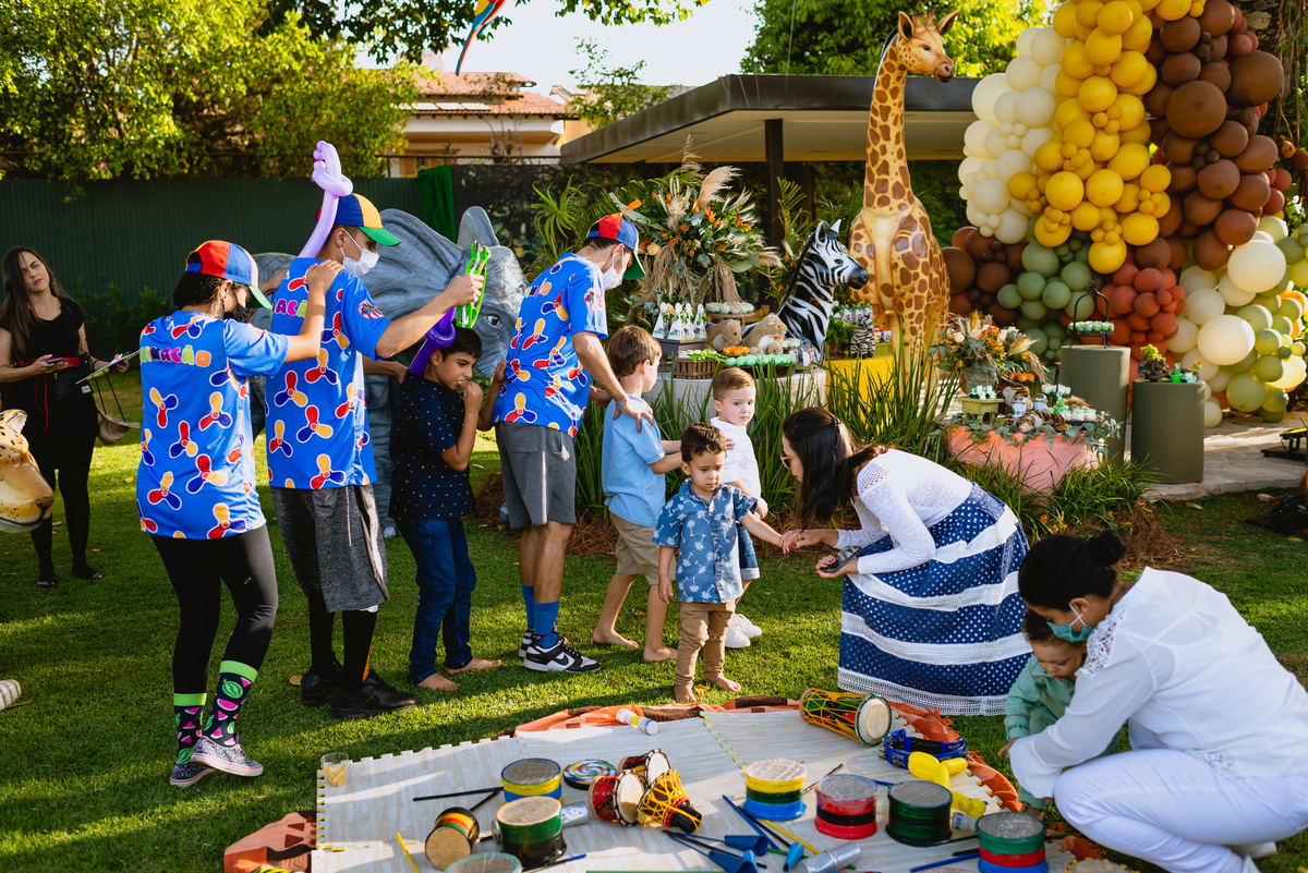 festa com musicalização 