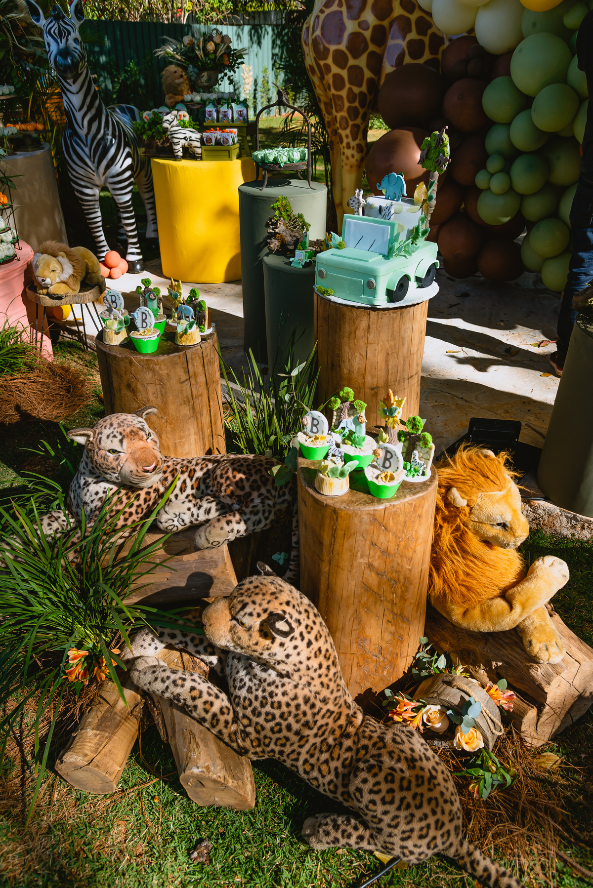 decoração de safari