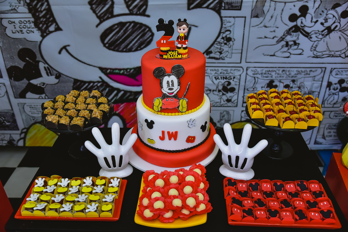 bolo do Mickey Mouse