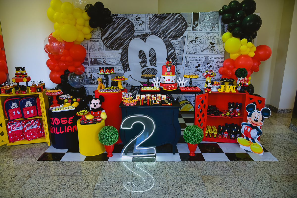 festa do Mickey Mouse