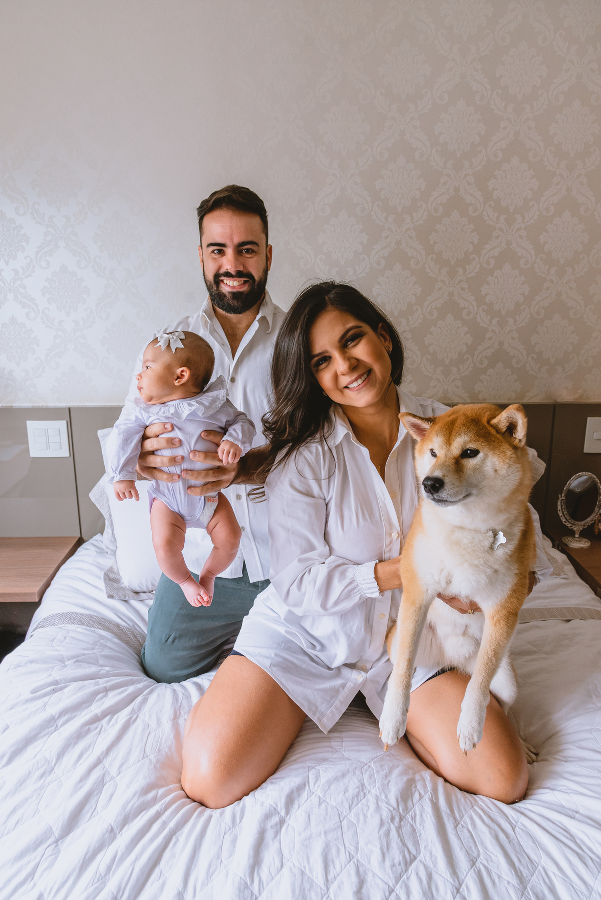 família toda reunida