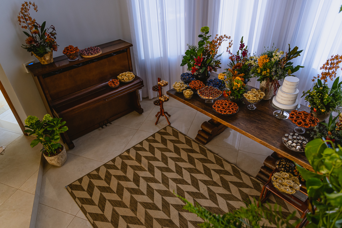 Decoração de casamento em casa Réservé