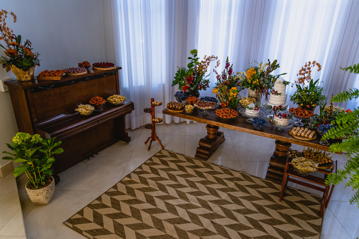 Decoração de casamento em casa Réservé