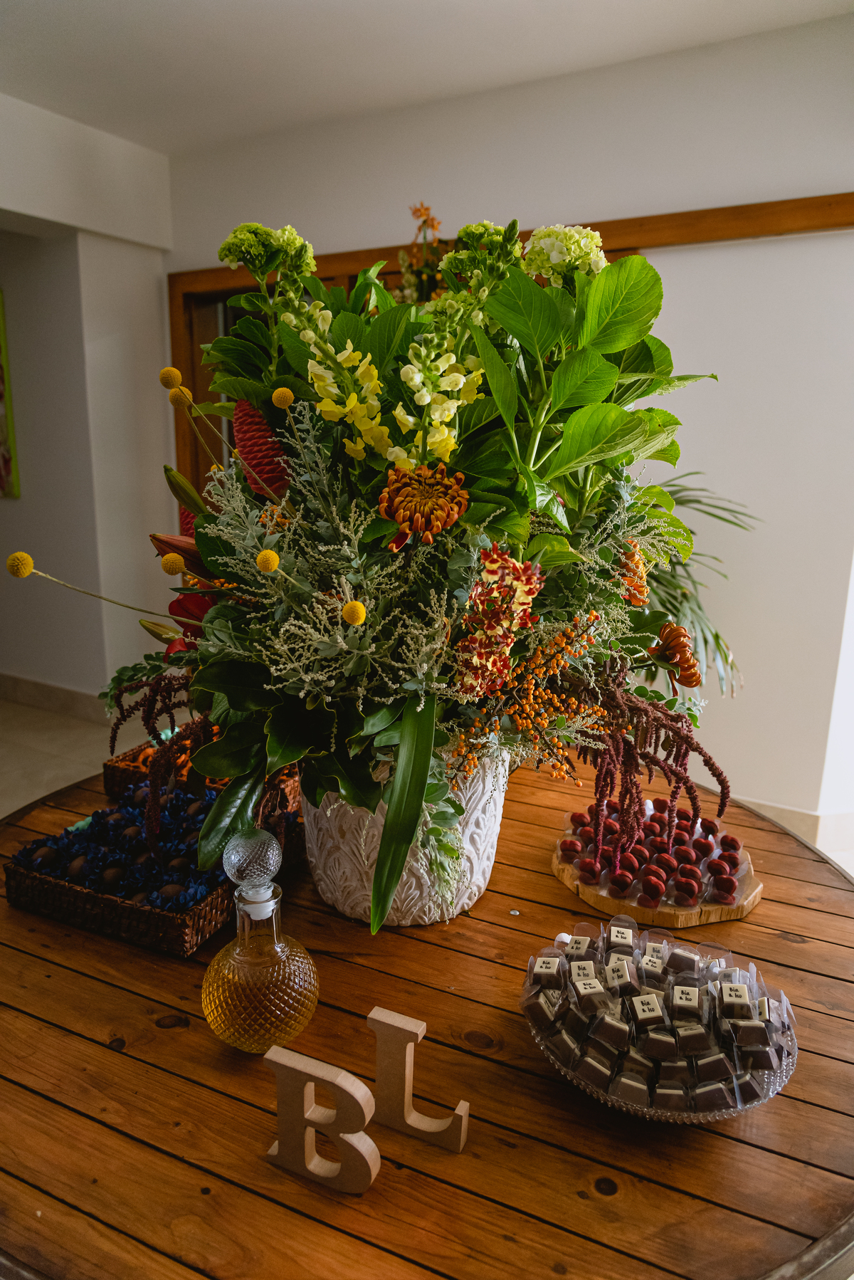 Decoração de casamento em casa Réservé