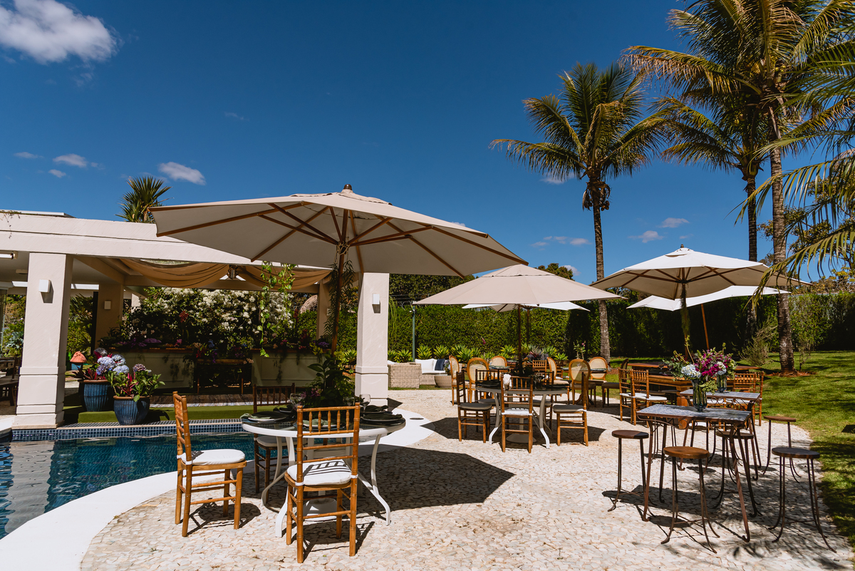 Decoração de casamento em casa Réservé