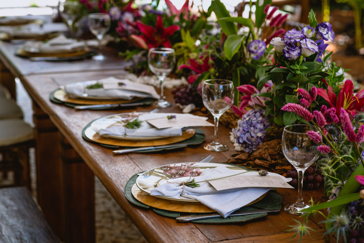 Decoração de casamento em casa Réservé
