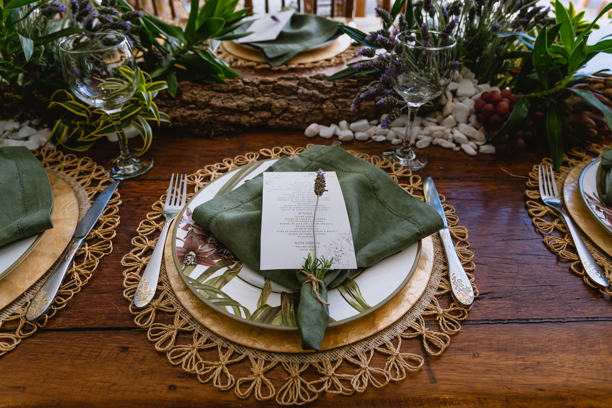 Decoração de casamento em casa Réservé