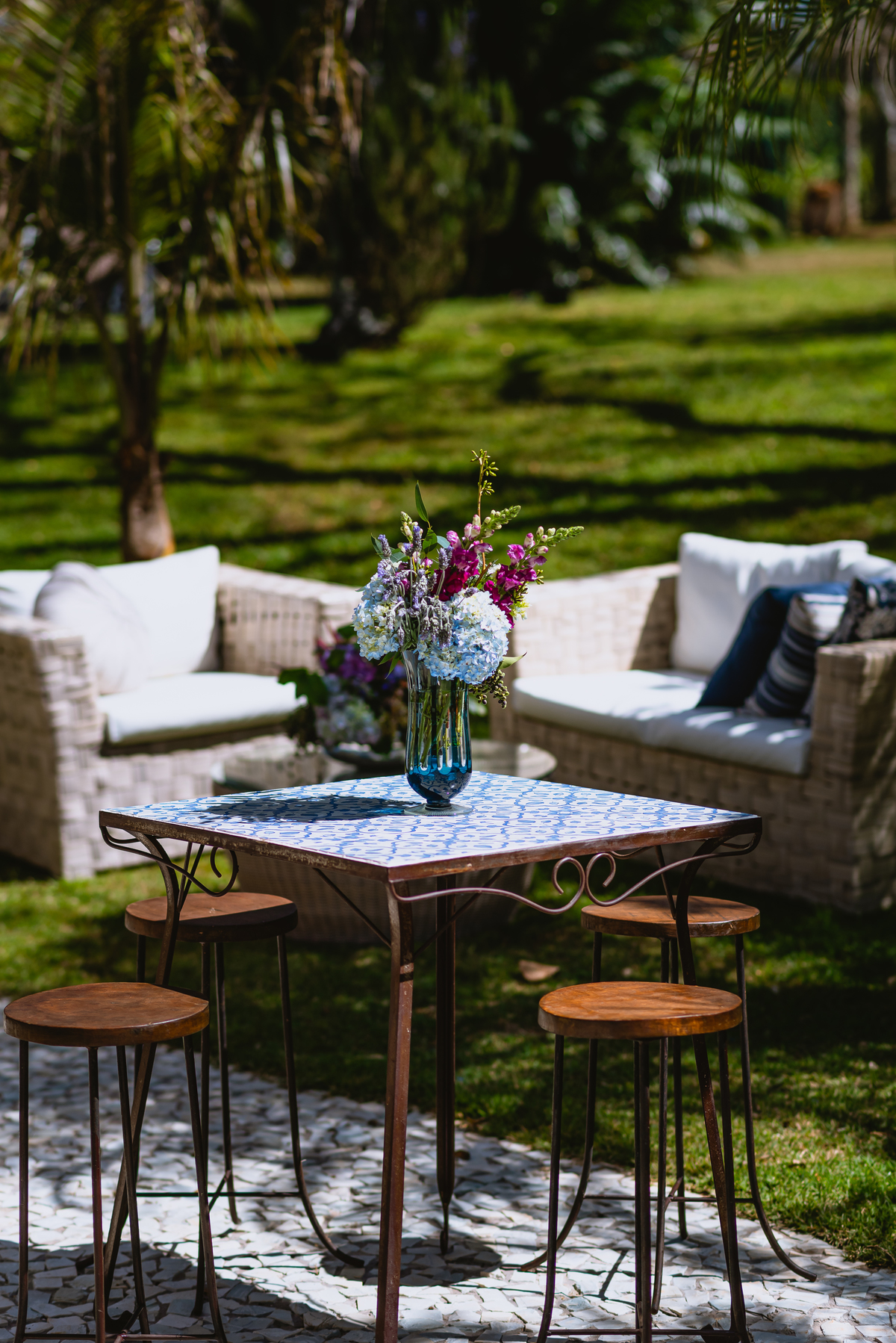 Decoração de casamento em casa Réservé