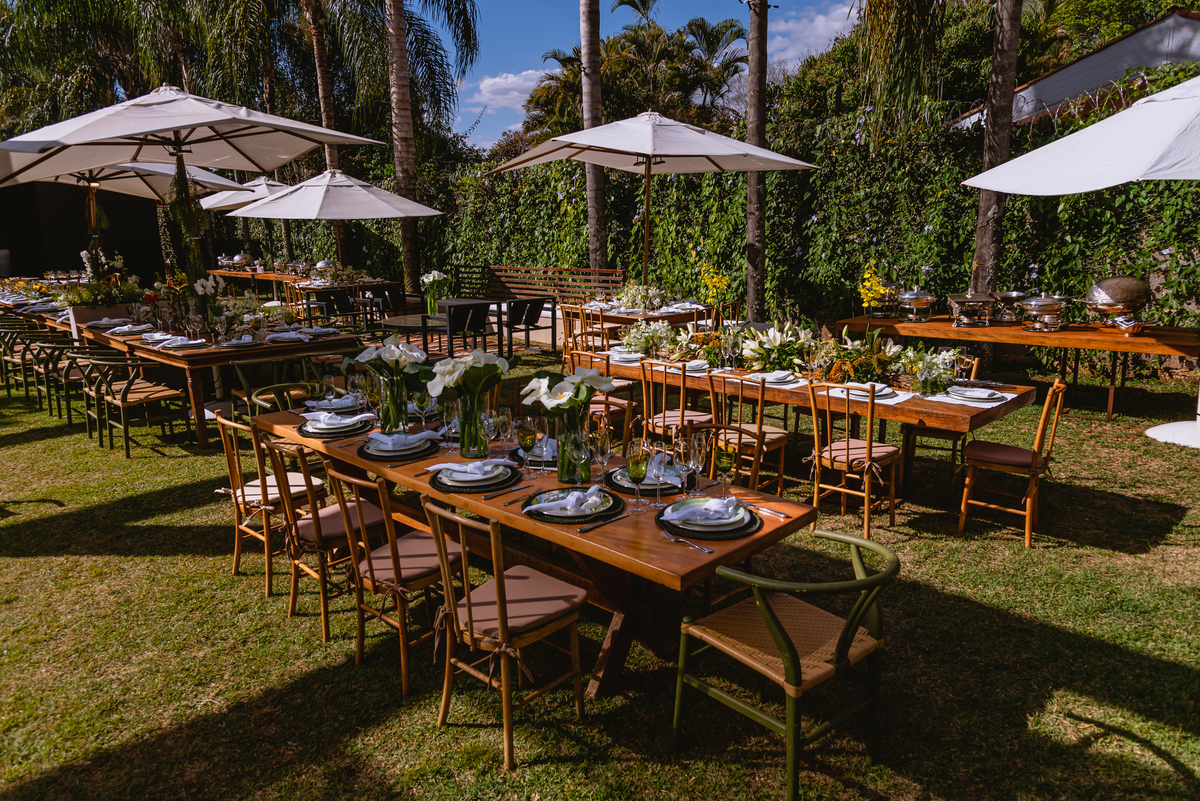 Decoração de casamento em casa Réservé
