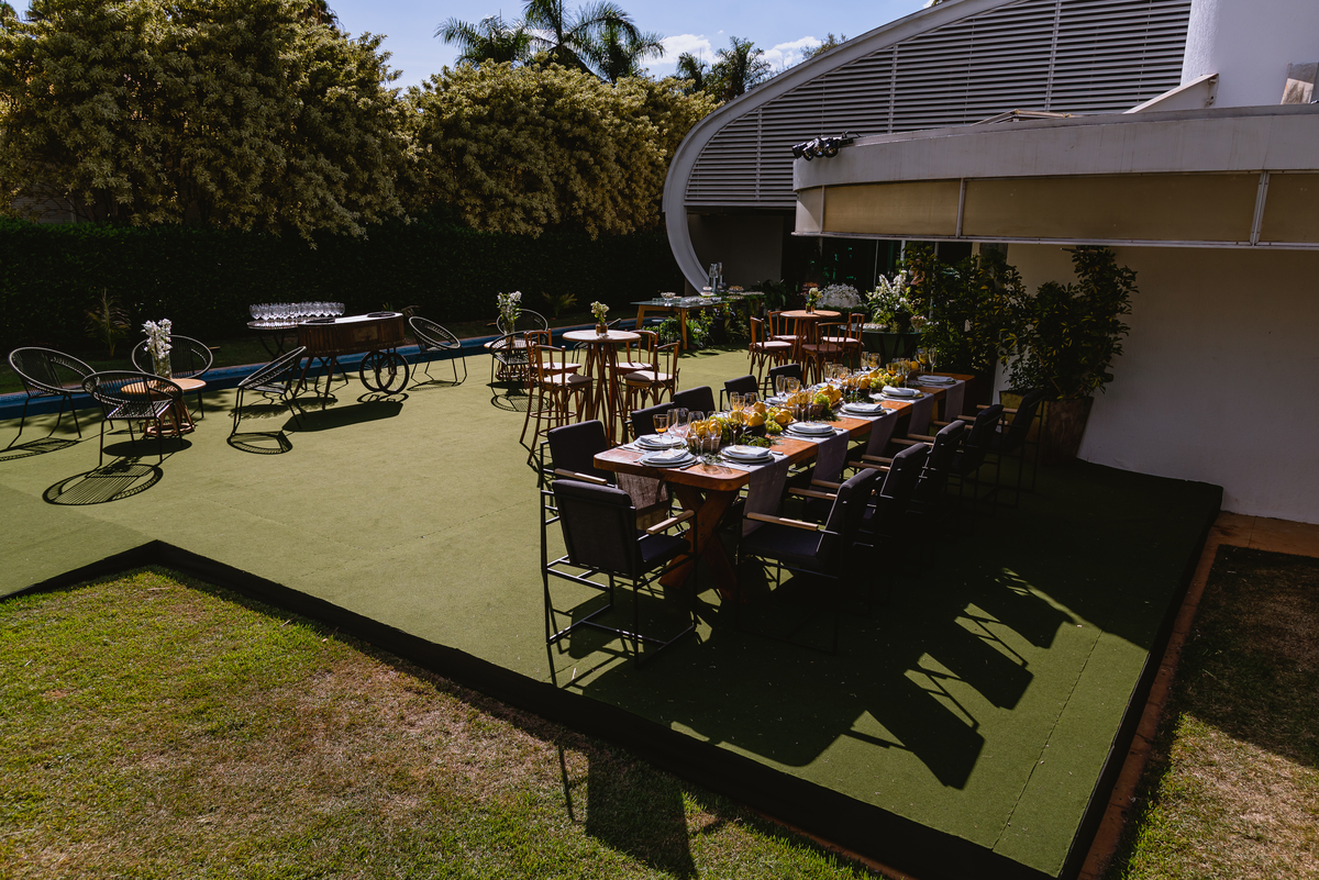 Decoração de casamento em casa Réservé