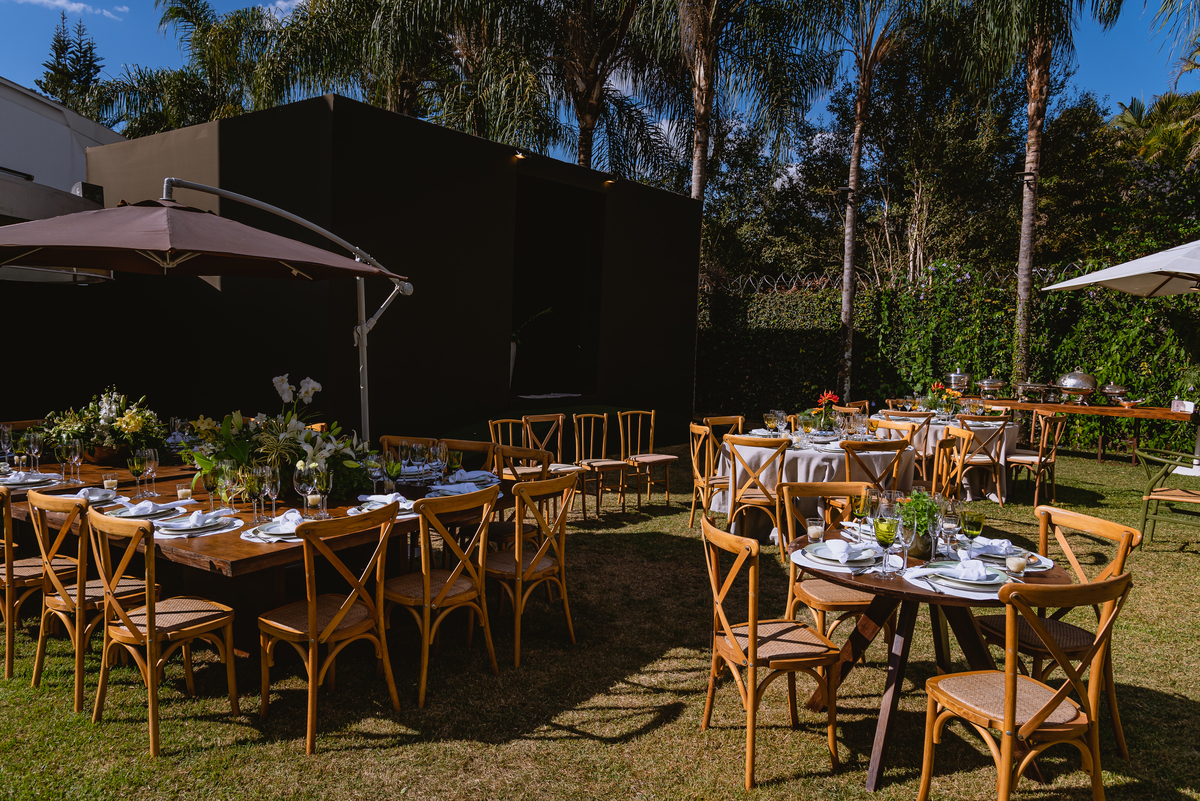 Decoração de casamento em casa Réservé