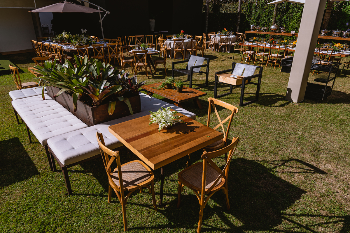 Decoração de casamento em casa Réservé