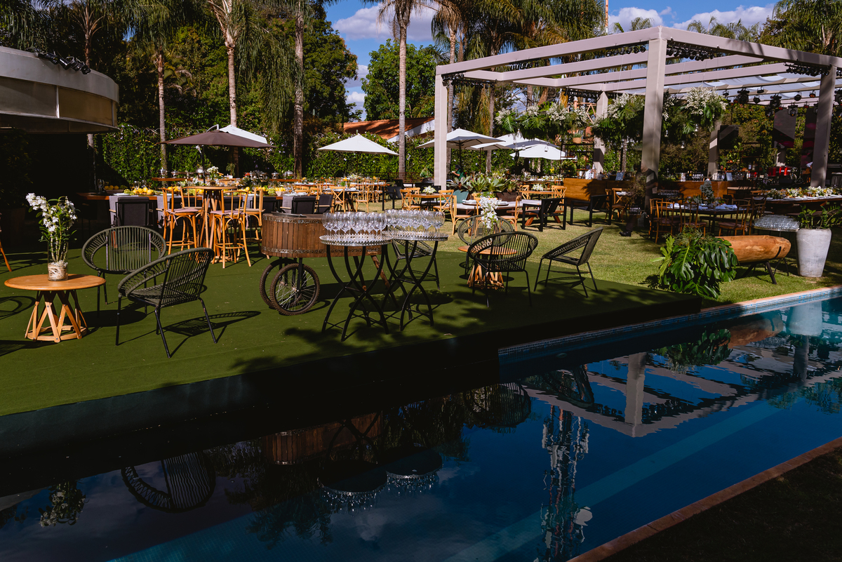 Decoração de casamento em casa Réservé