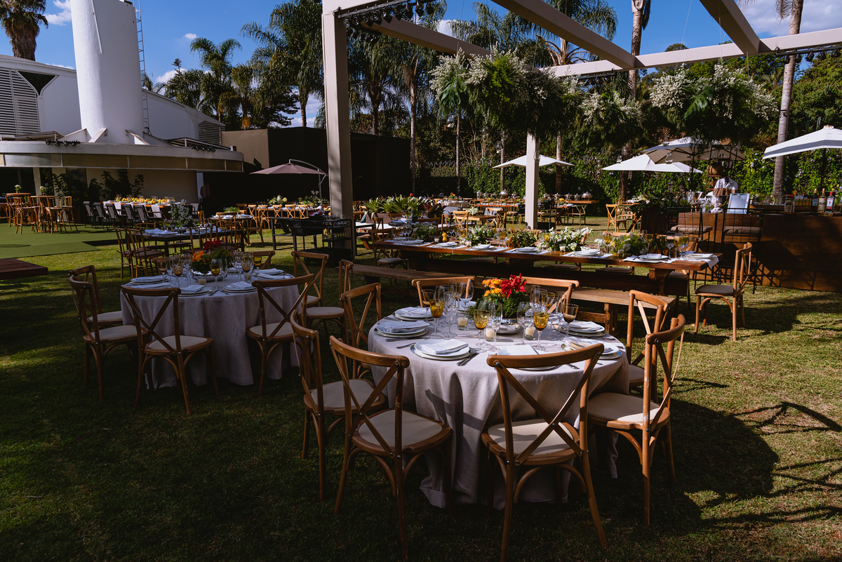 Decoração de casamento em casa Réservé