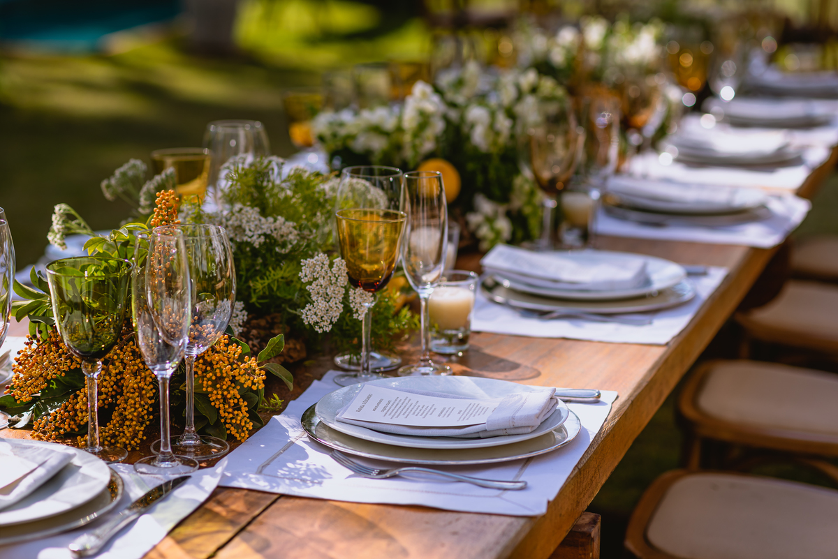 Decoração de casamento em casa Réservé