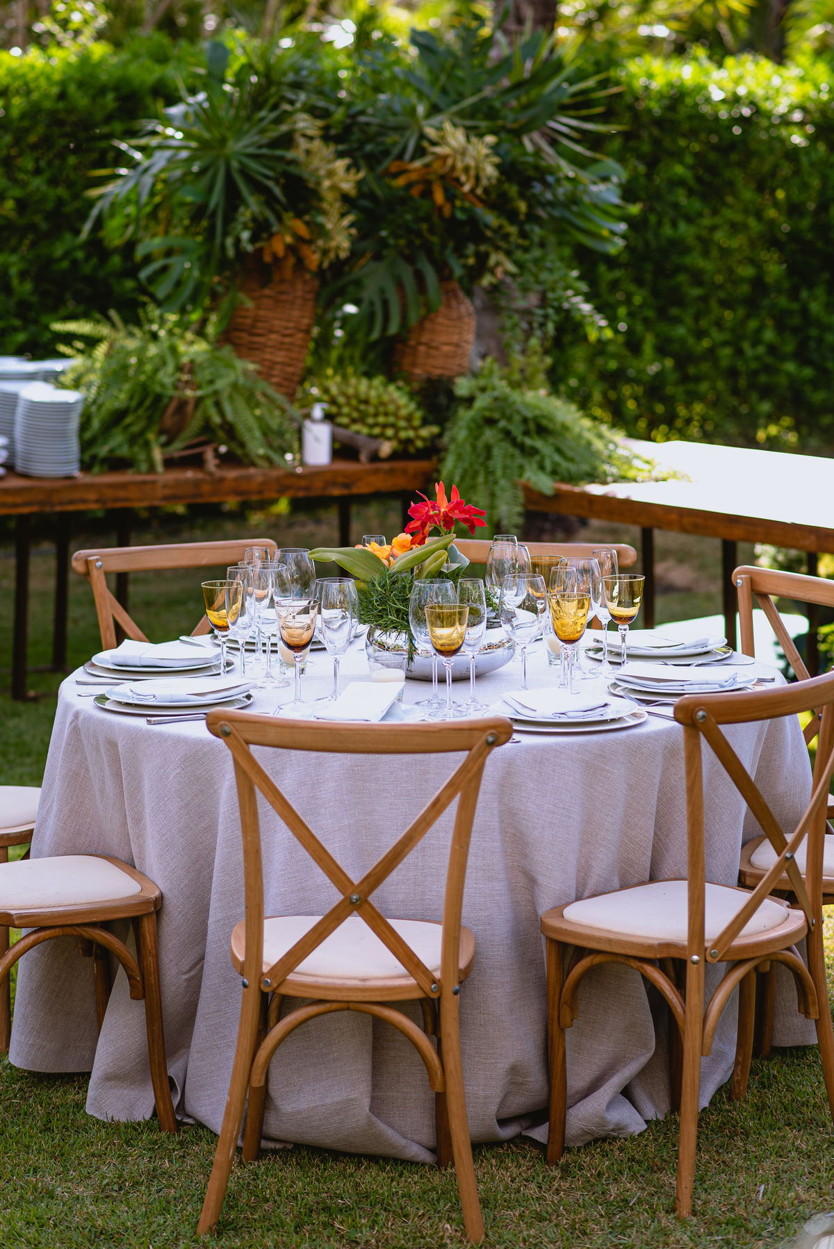 Decoração de casamento em casa Réservé