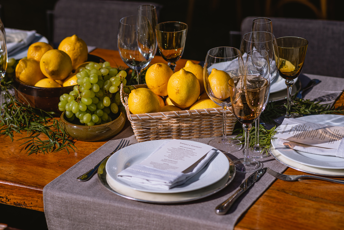 Decoração de casamento em casa Réservé