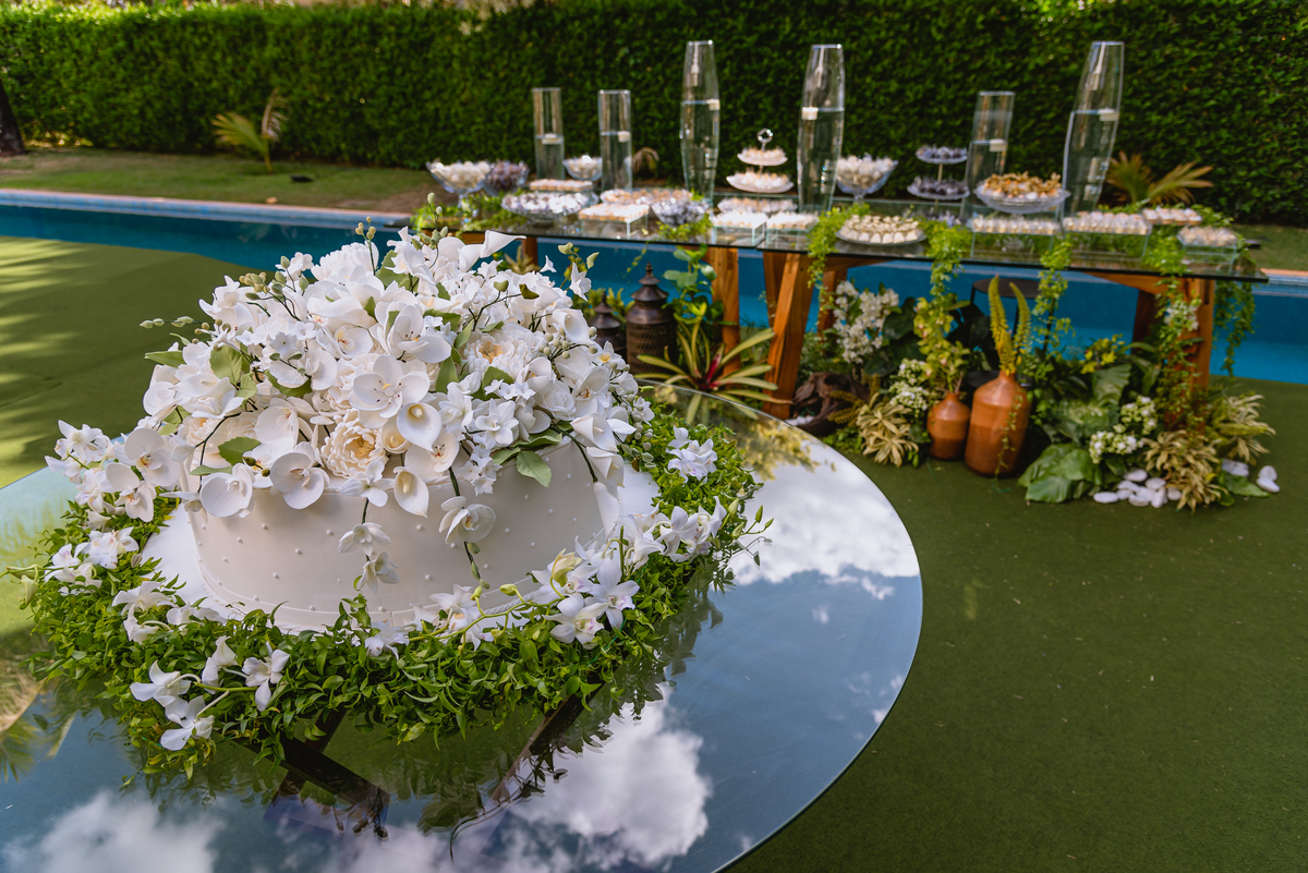 Decoração de casamento em casa Réservé