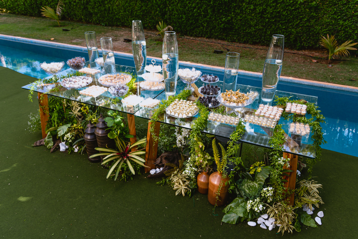 Decoração de casamento em casa Réservé