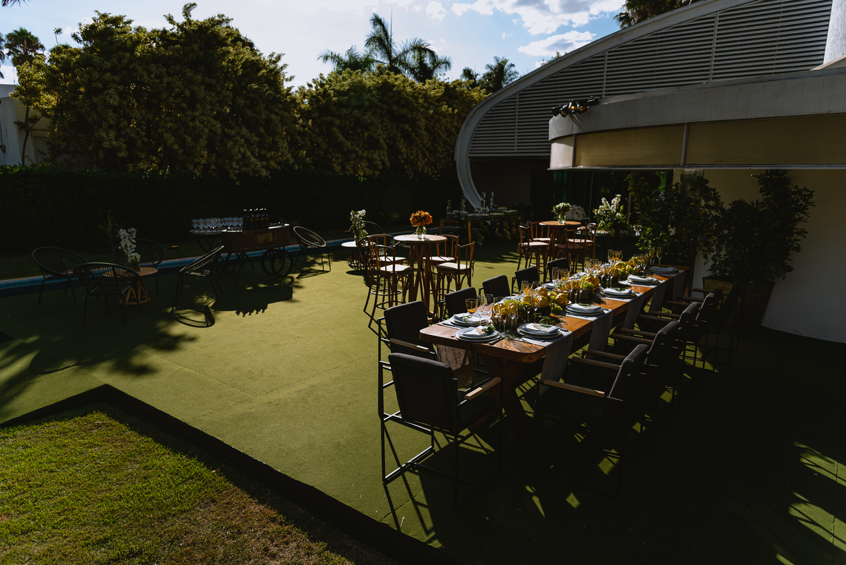 Decoração de casamento em casa Réservé
