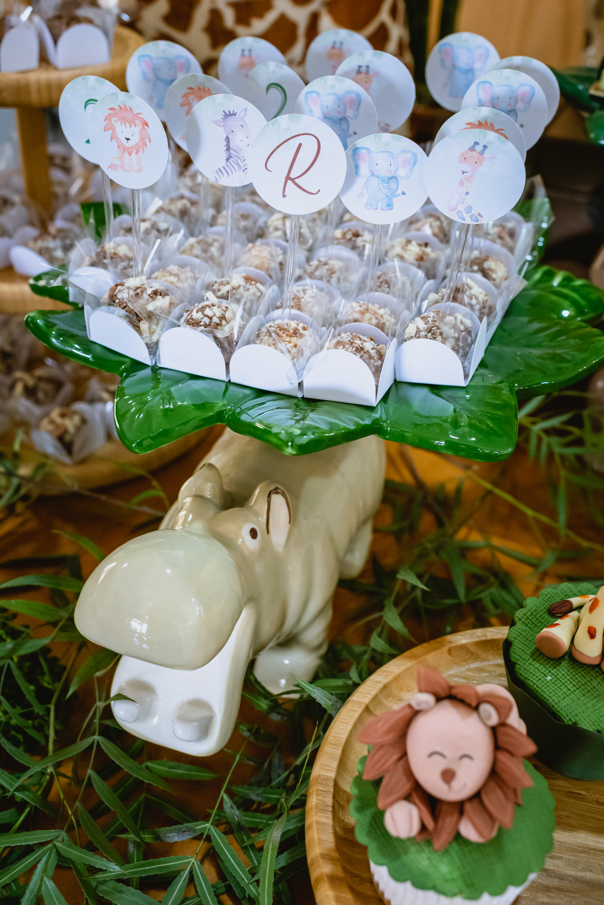 
Decoração infantil de zoologico bichos 