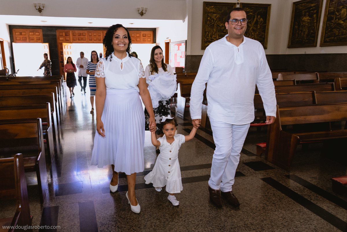batizado na Paróquia Nossa Senhora da Saúde