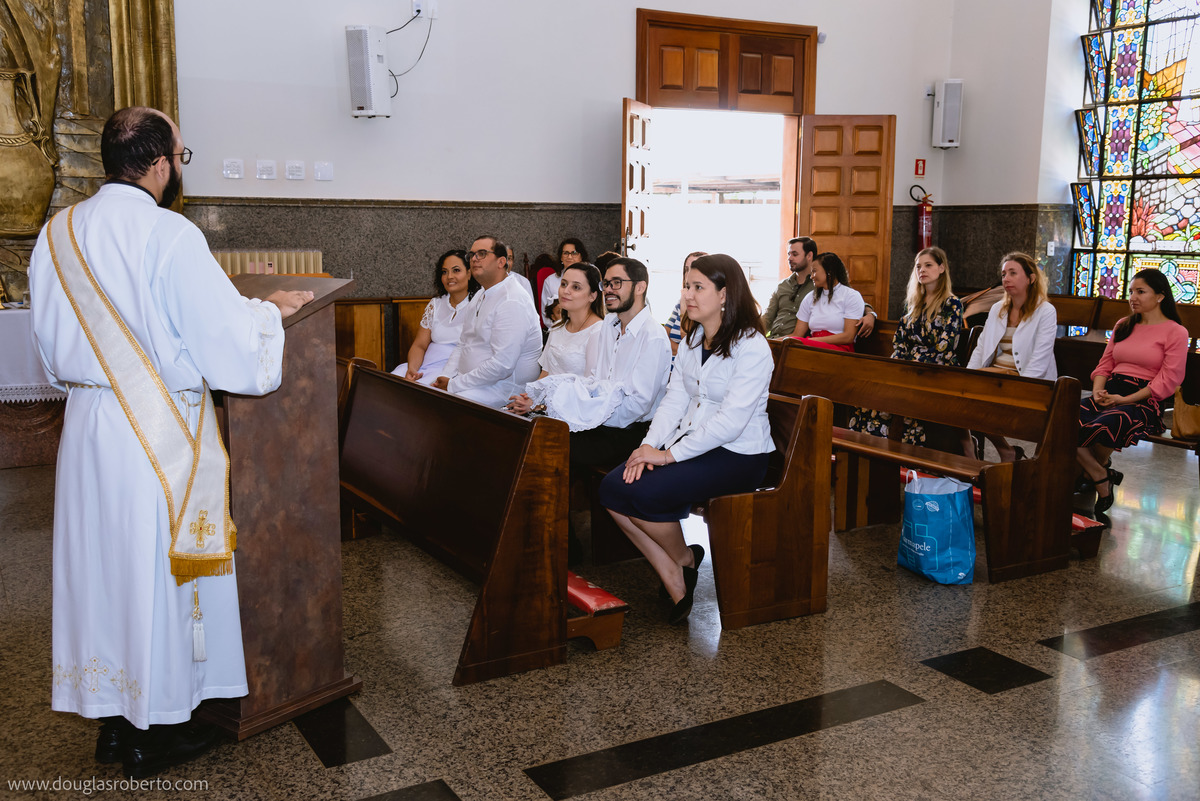 batizado na Paróquia Nossa Senhora da Saúde