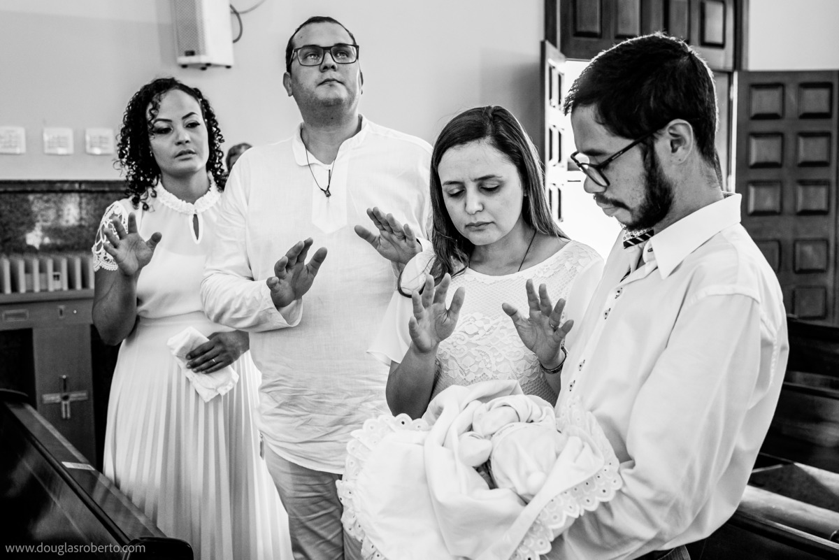 batizado na Paróquia Nossa Senhora da Saúde