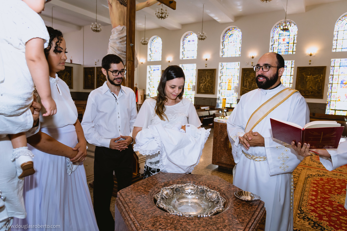 batizado na Paróquia Nossa Senhora da Saúde