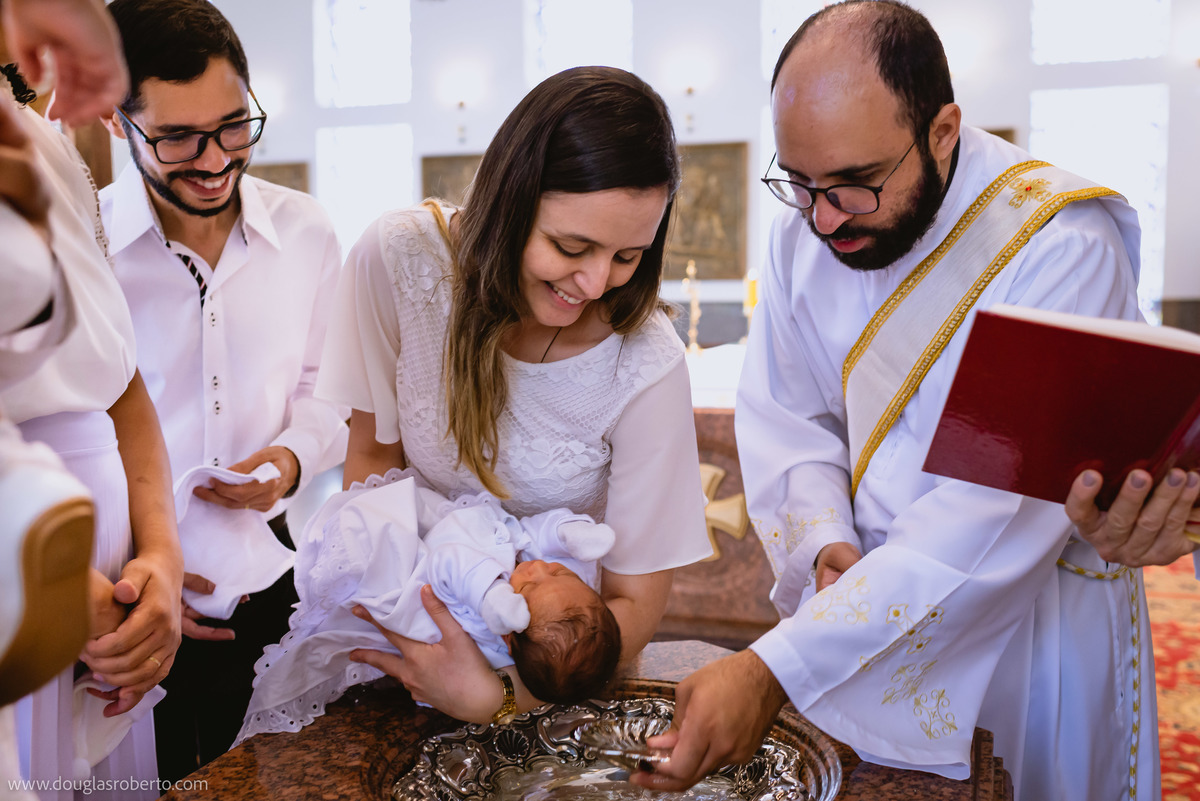 batizado na Paróquia Nossa Senhora da Saúde