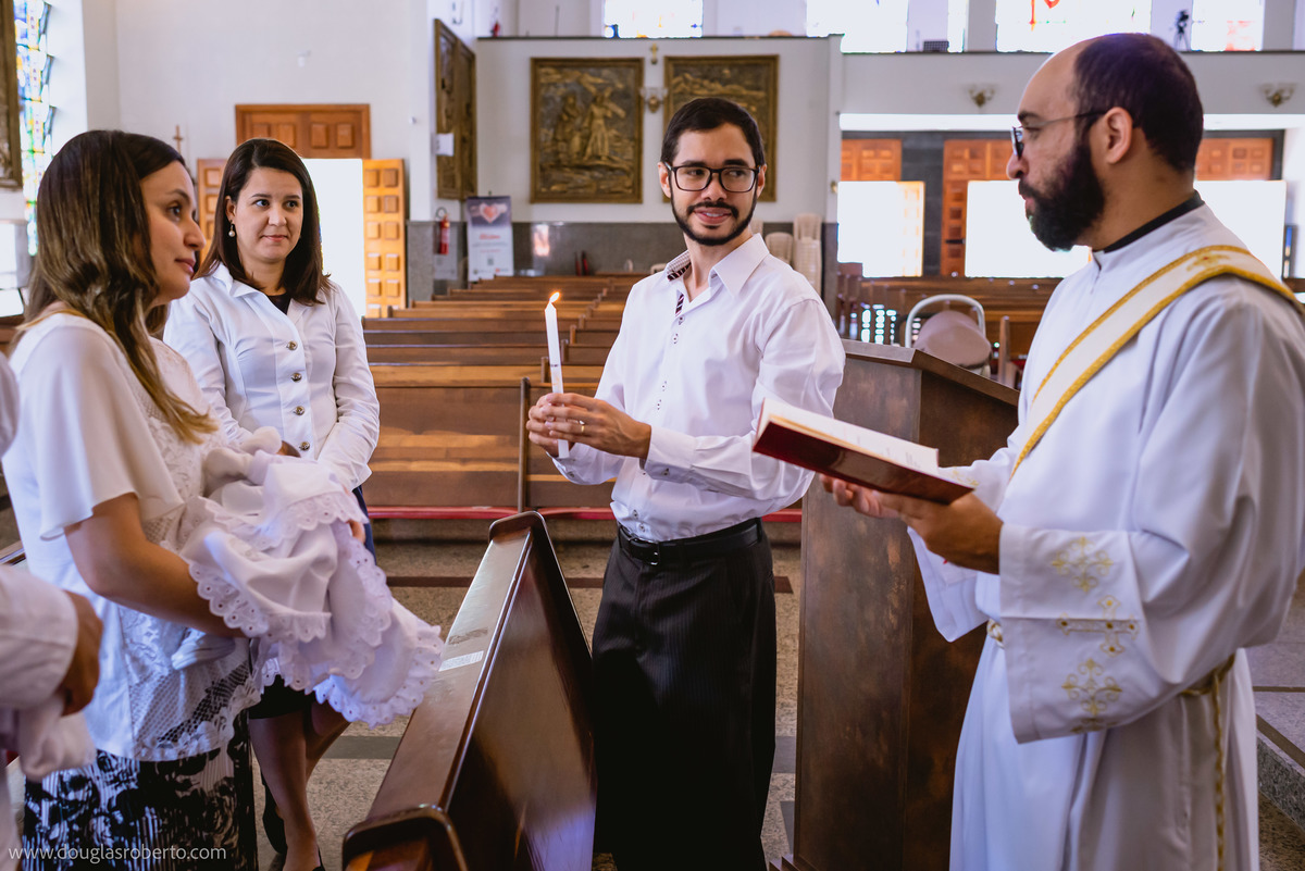 batizado na Paróquia Nossa Senhora da Saúde