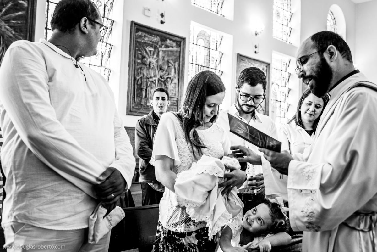 batizado na Paróquia Nossa Senhora da Saúde