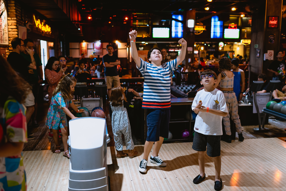 Festa no boliche pier 21