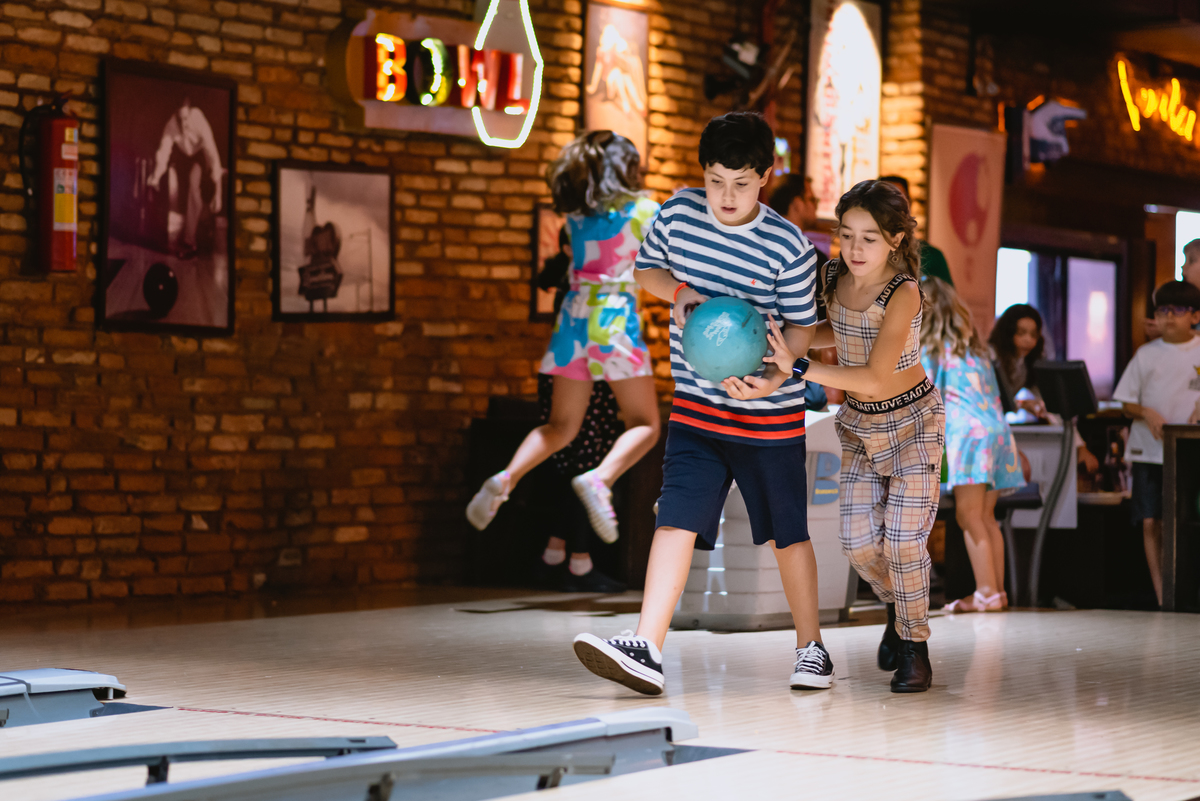 Festa no boliche pier 21