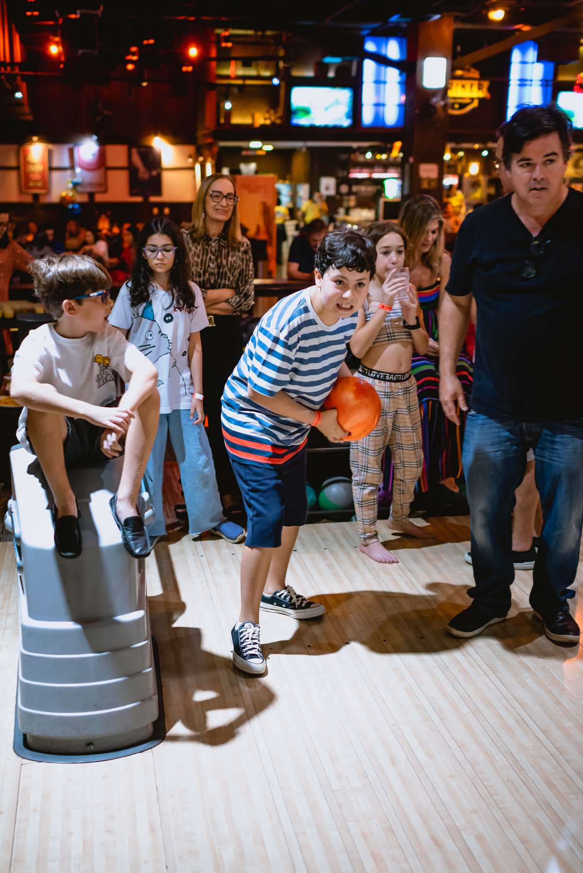 Festa no boliche pier 21