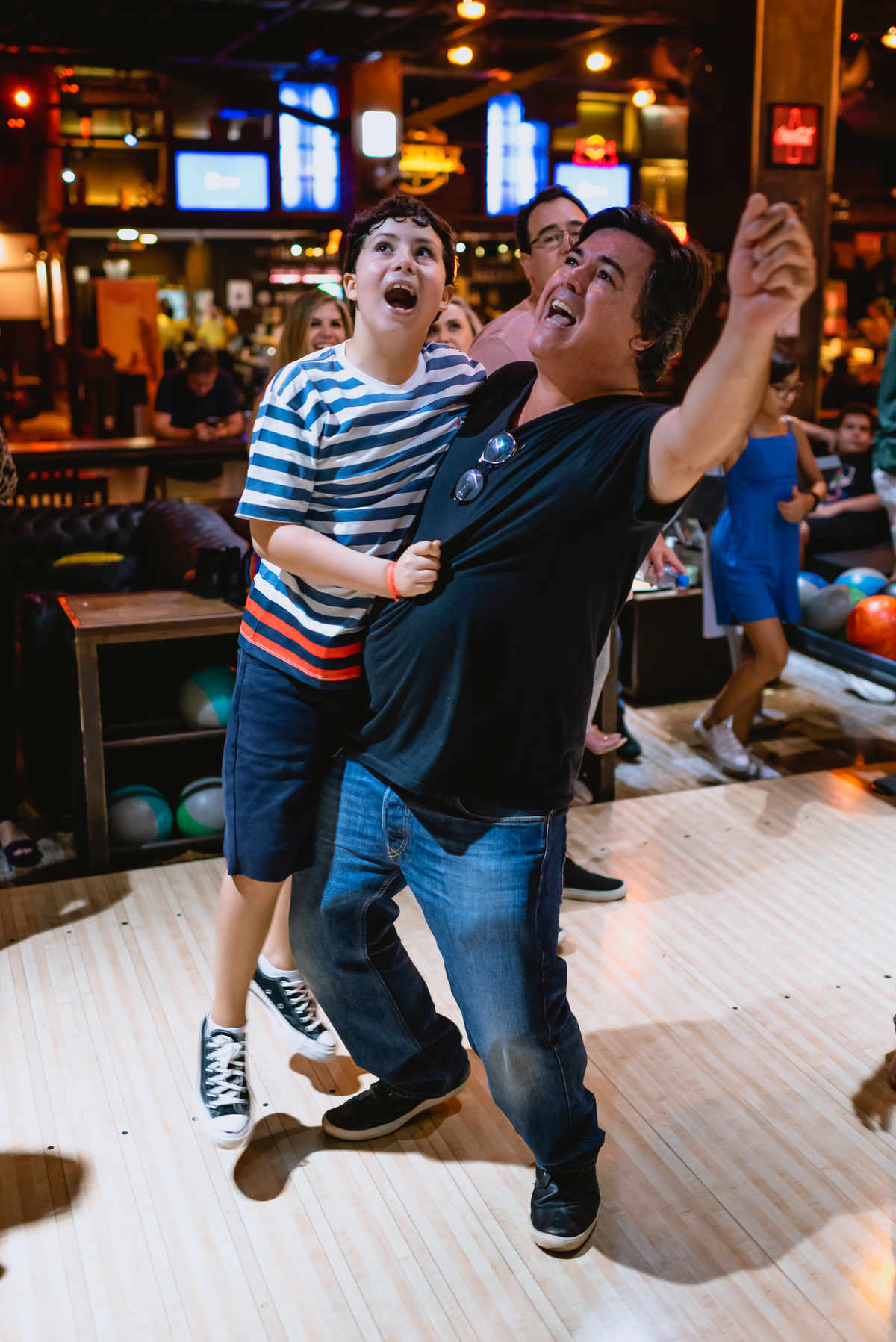 Festa no boliche pier 21