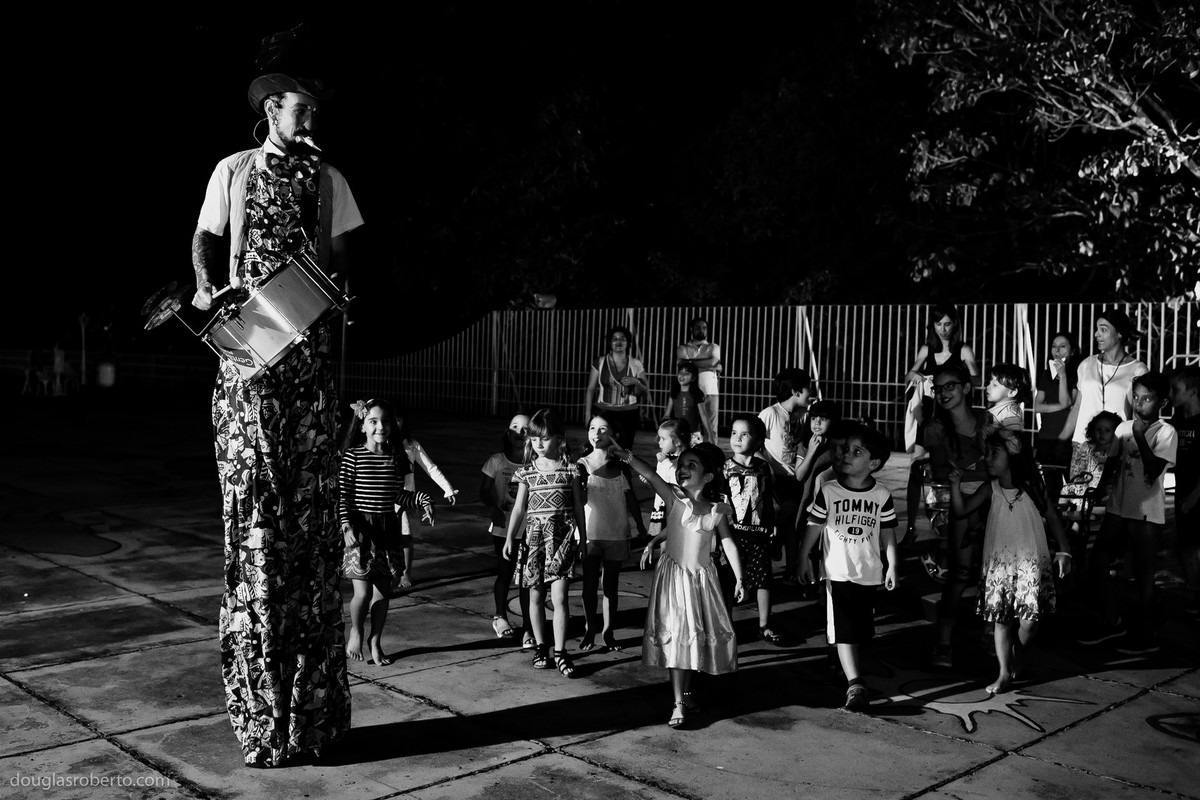 palhaço em festa infantil