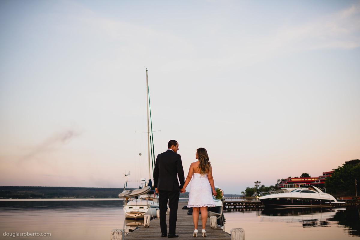 ensaio casal no lago