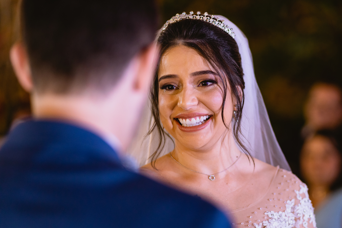 foto de casamento  hora dos votos