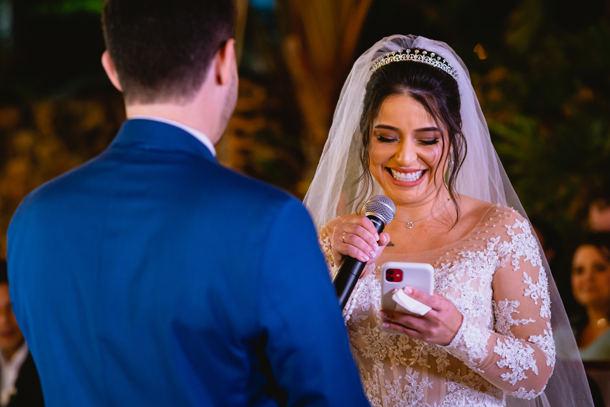 foto de casamento  hora dos votos