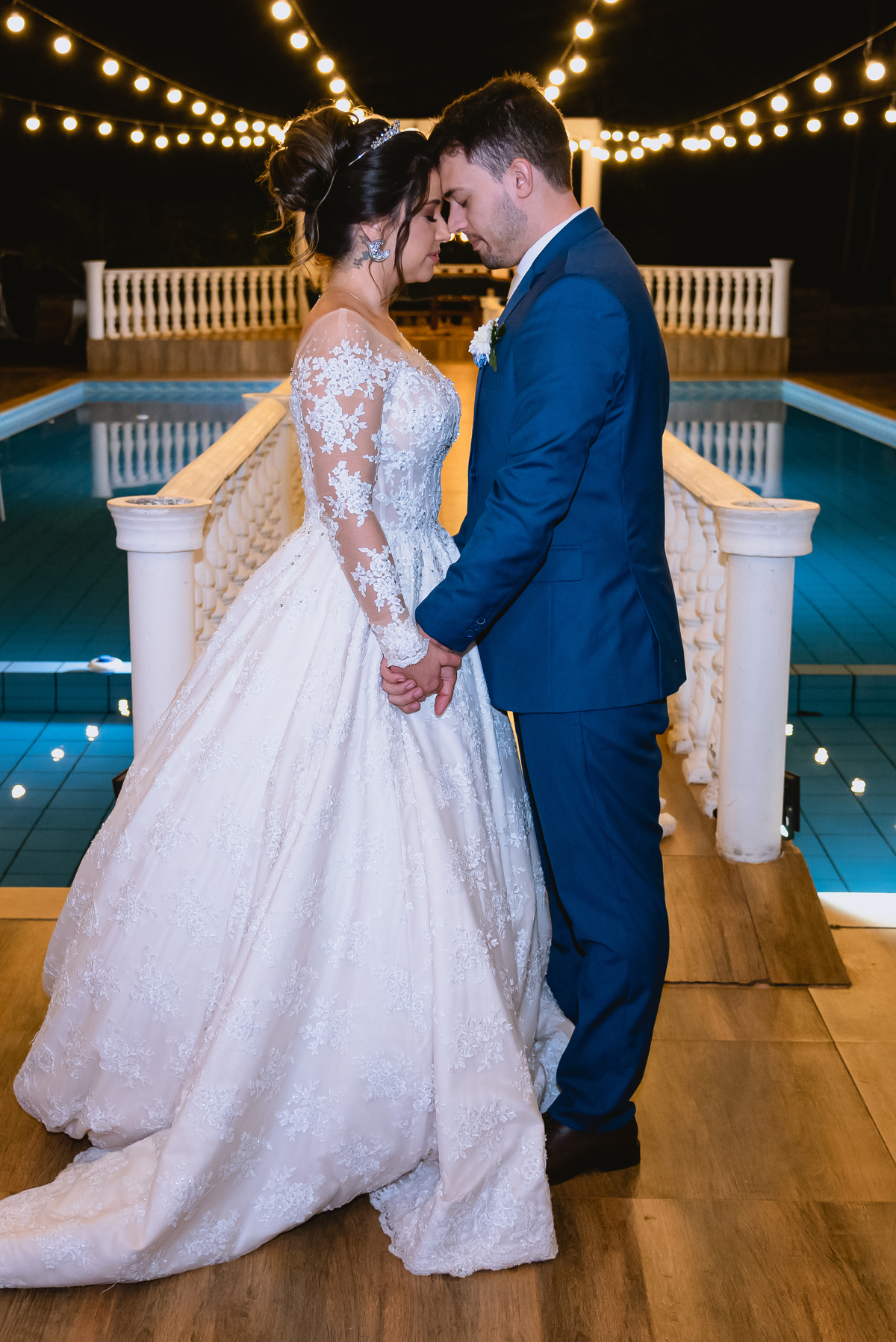 foto de casamento retrato de noivos