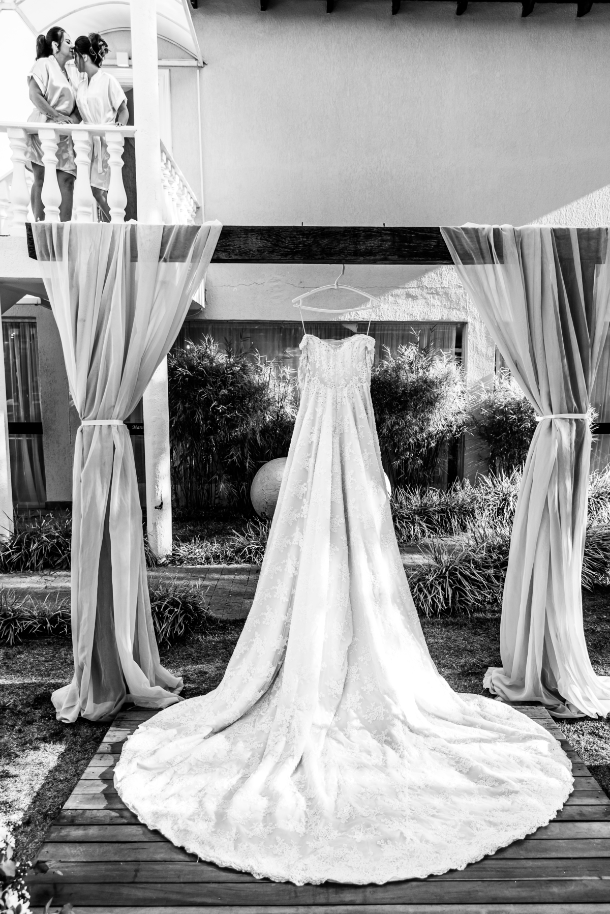 foto de casamento vestido